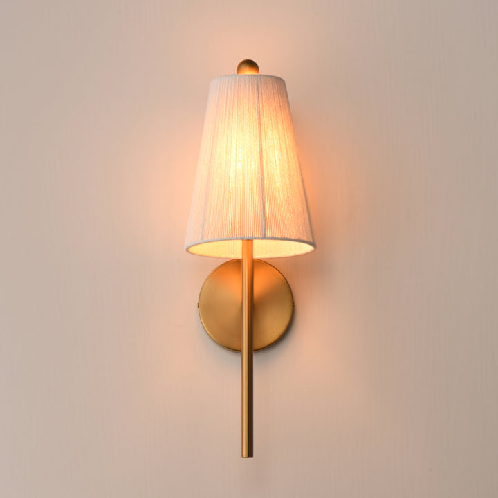 Valette 1-Light Wall Sconce Natural Aged Brass alternate view