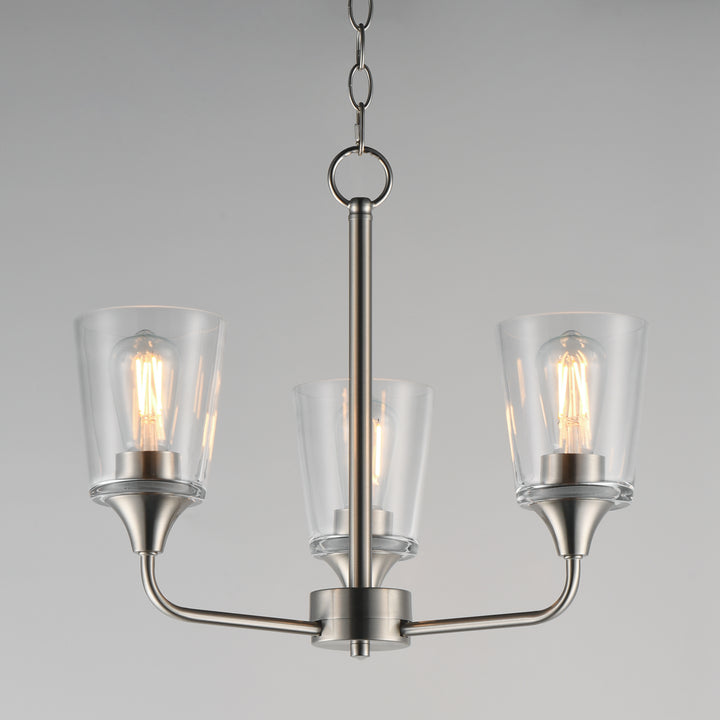 Hudson Chandelier Satin Nickel (CLSN) alternate view