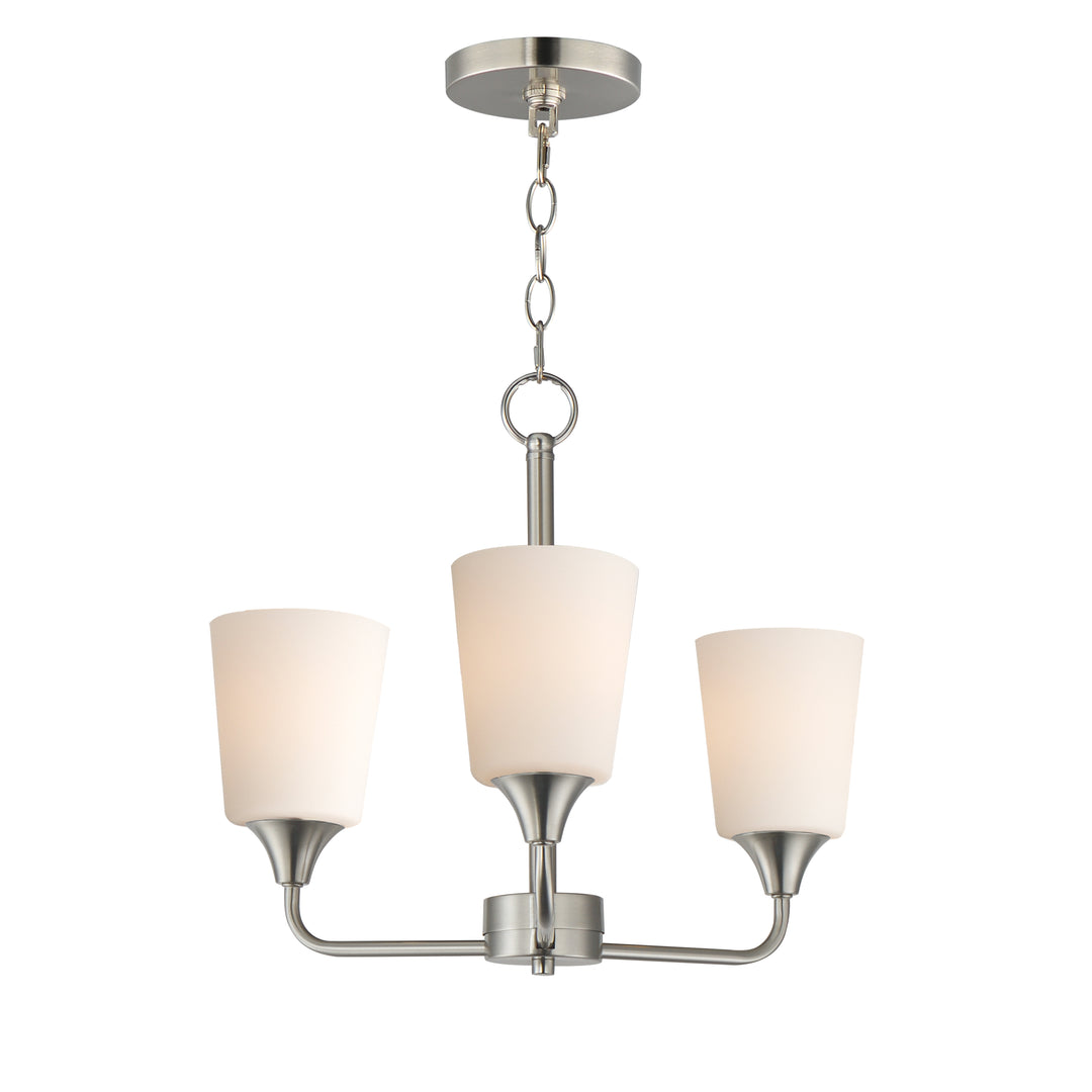 Hudson Chandelier Satin Nickel (SWSN)