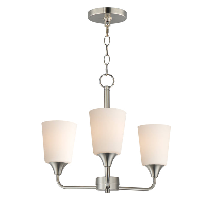 Hudson Chandelier Satin Nickel (SWSN)