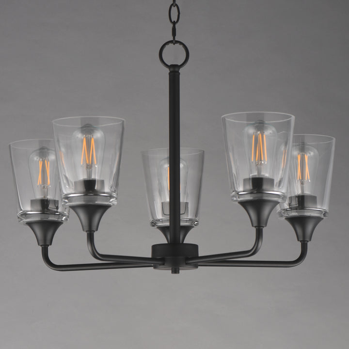 Hudson Chandelier Black (CLBK) alternate view