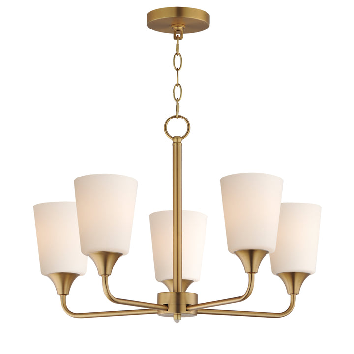 Hudson Chandelier Natural Aged Brass (SWNAB)
