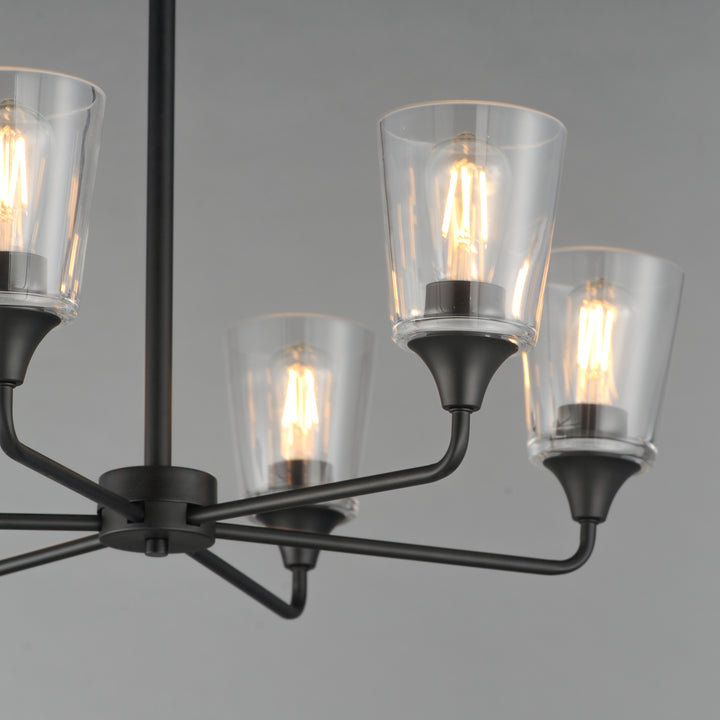 Hudson Chandelier Black (CLBK) alternate view