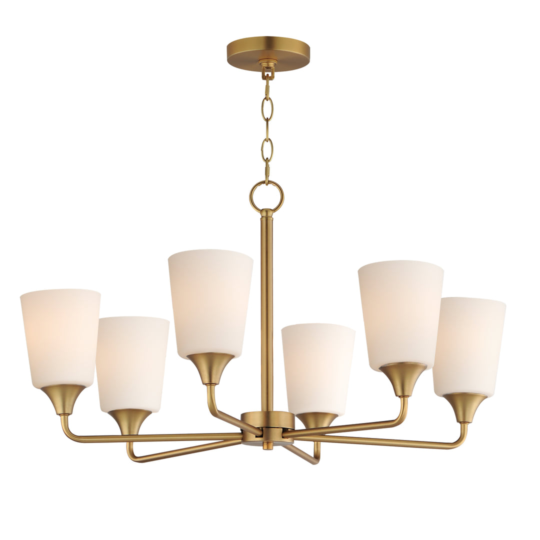 Hudson Chandelier Natural Aged Brass (SWNAB)