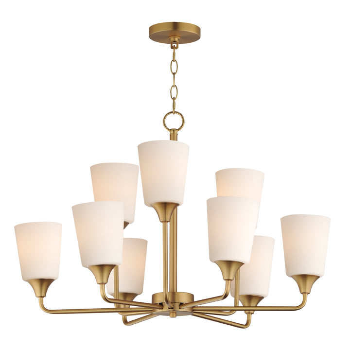 Hudson Chandelier Natural Aged Brass (SWNAB)