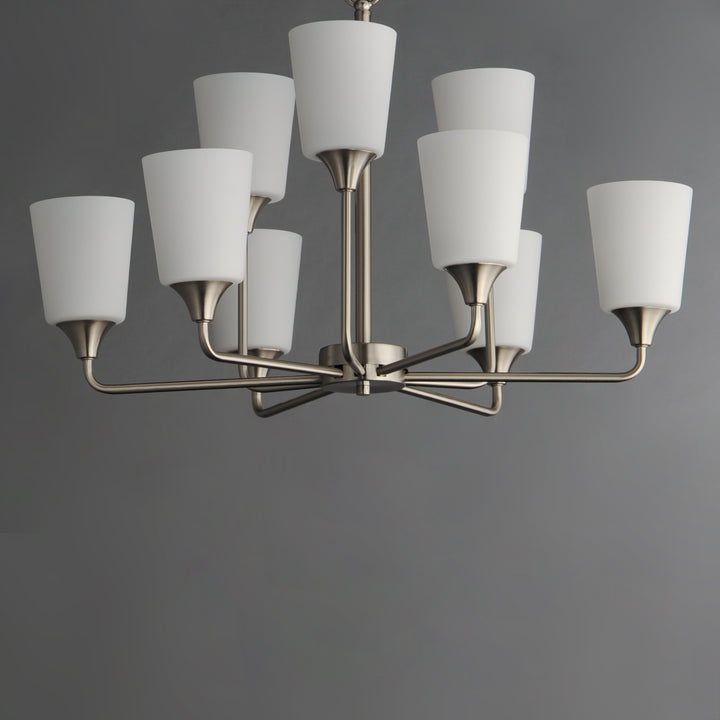 Hudson Chandelier Satin Nickel (SWSN) alternate view
