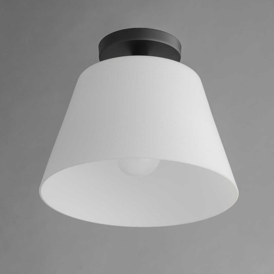 Hudson 1-Light Semi-Flush Mount/Pendant Black (SWBK) alternate view
