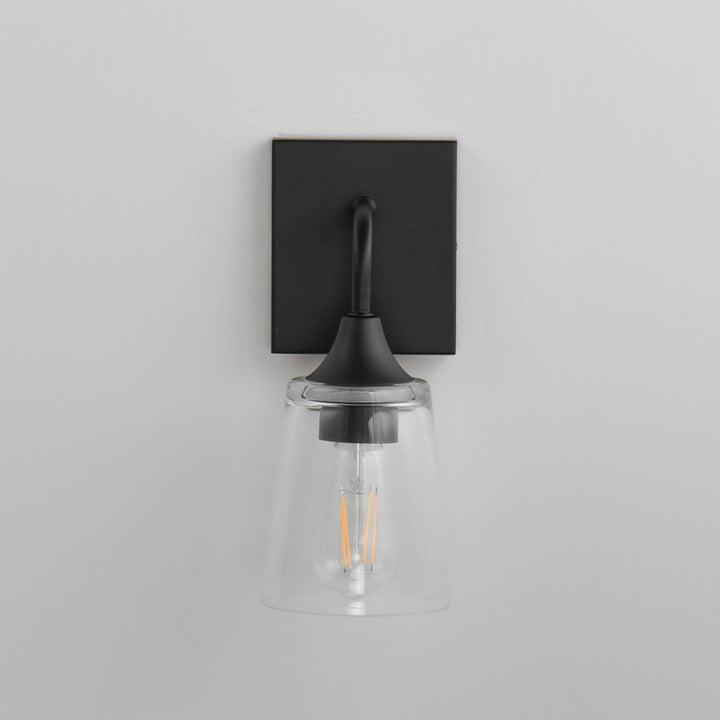 Hudson 1-Light Sconce Black (CLBK) alternate view