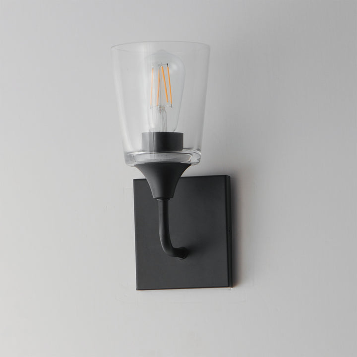 Hudson 1-Light Sconce Black (CLBK) alternate view