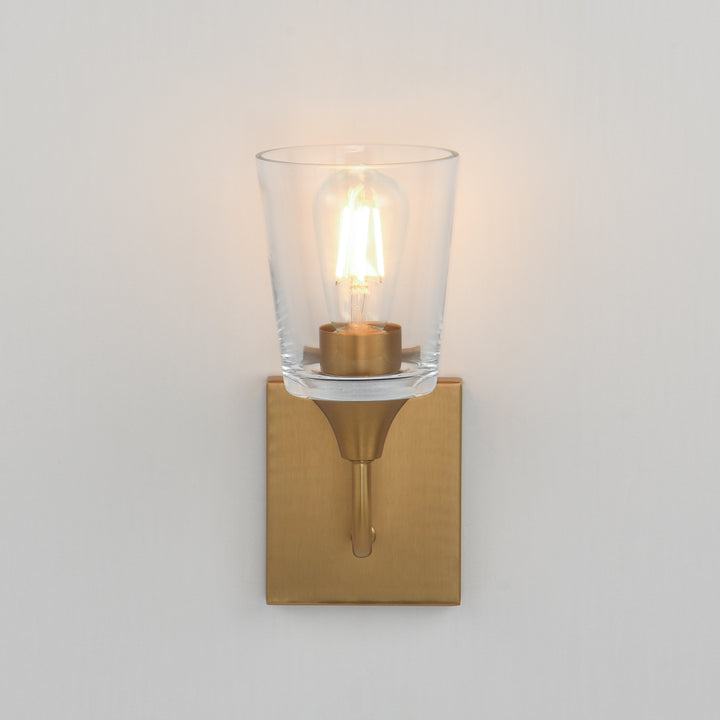 Hudson 1-Light Sconce Natural Aged Brass (CLNAB) alternate view
