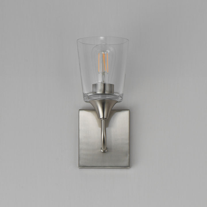 Hudson 1-Light Sconce Satin Nickel (CLSN) alternate view