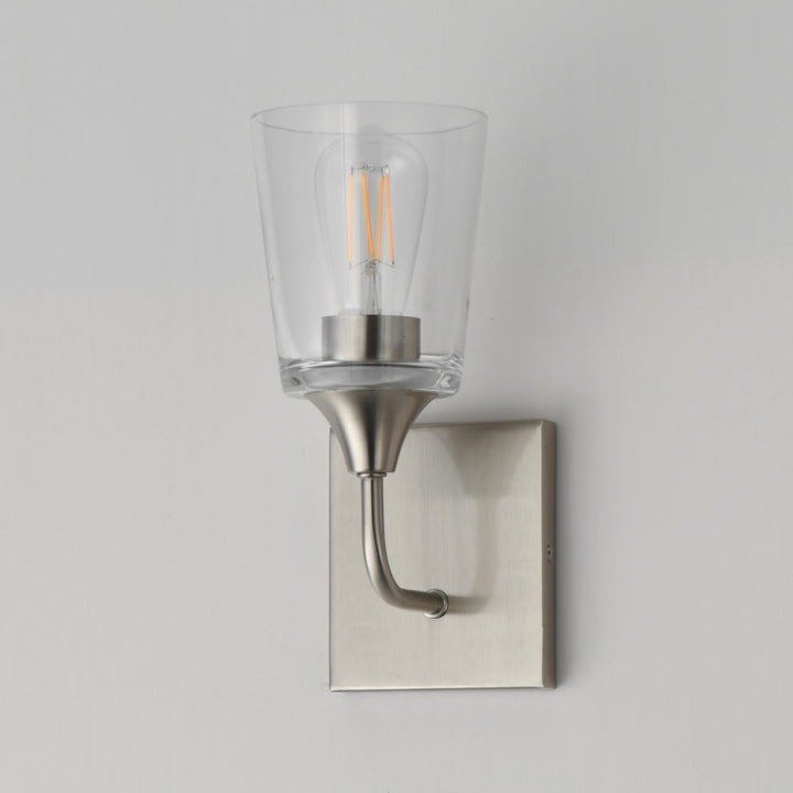 Hudson 1-Light Sconce Satin Nickel (CLSN) alternate view