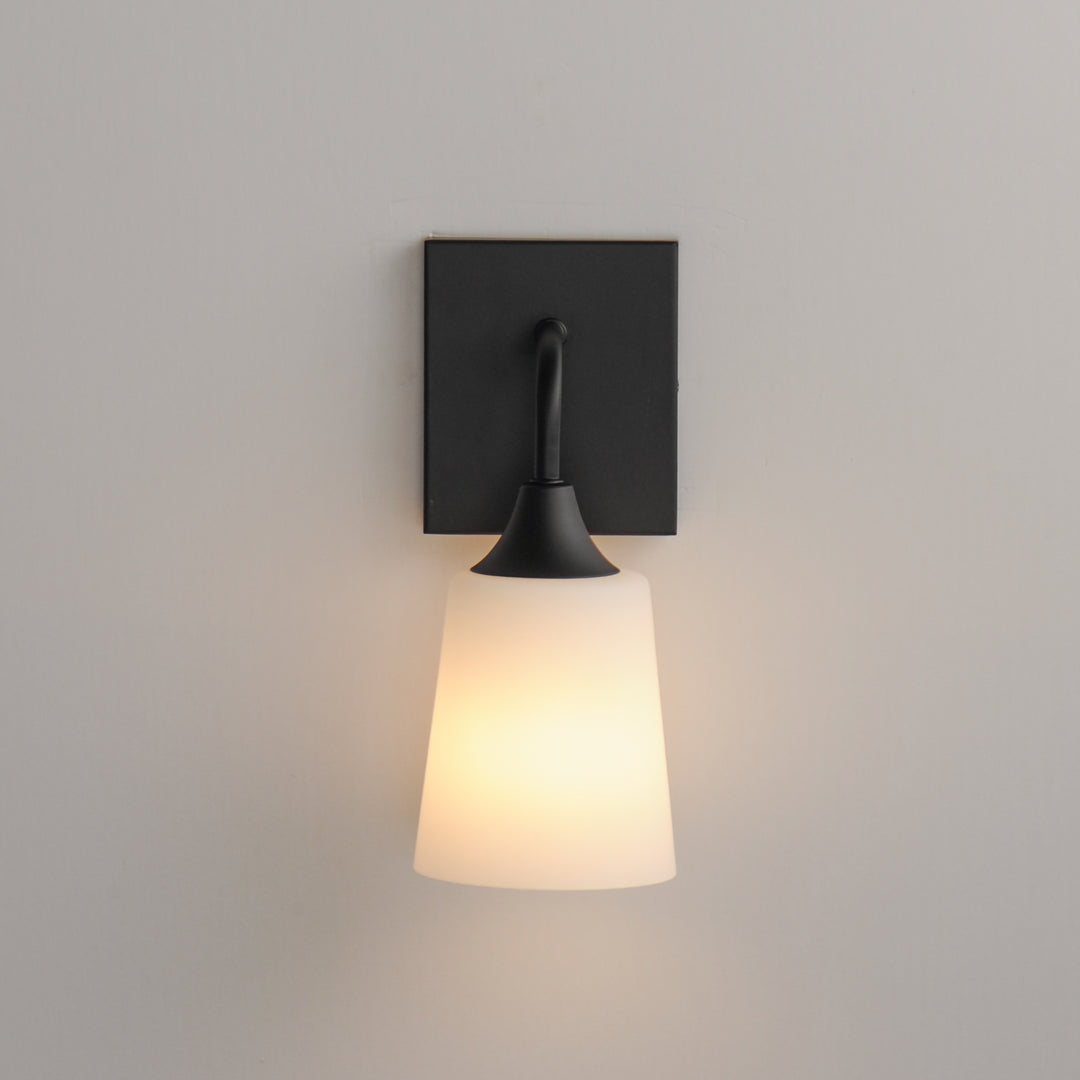 Hudson 1-Light Sconce Black (SWBK) alternate view