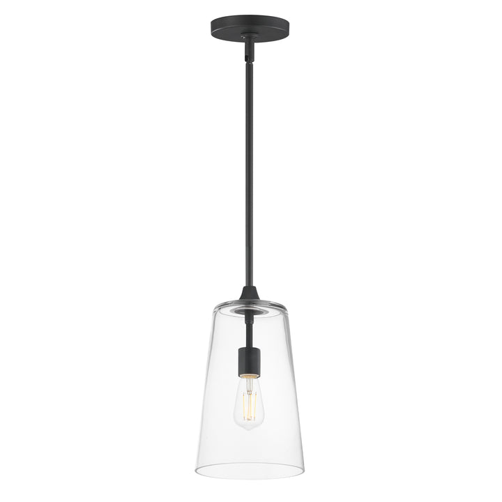 Hudson Single Pendant Black