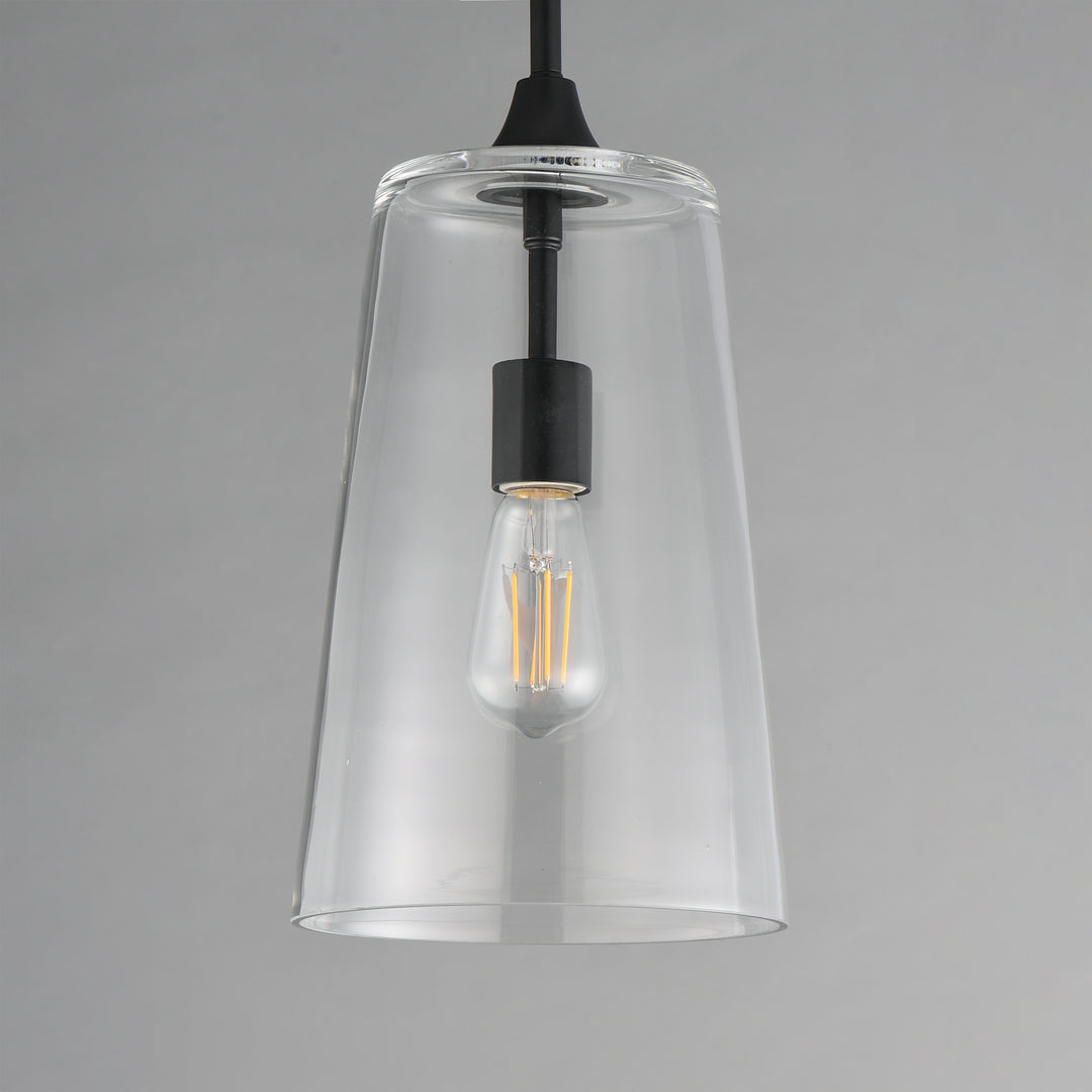 Hudson Single Pendant Black alternate view