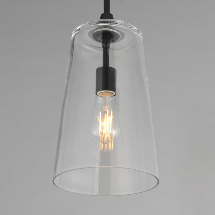 Hudson Single Pendant Black alternate view