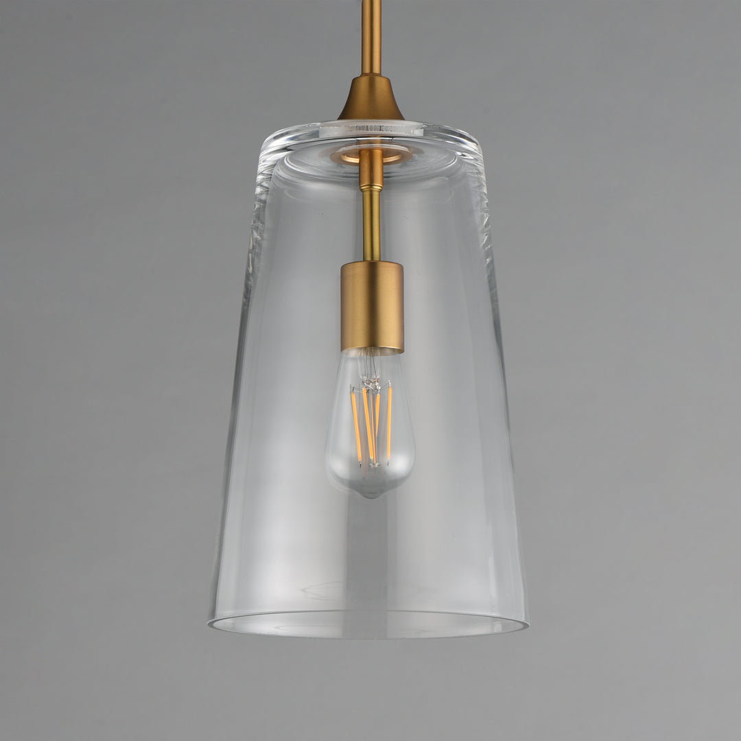 Hudson Single Pendant Natural Aged Brass alternate view