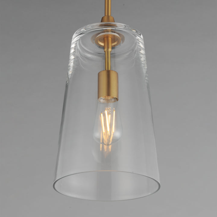 Hudson Single Pendant Natural Aged Brass alternate view