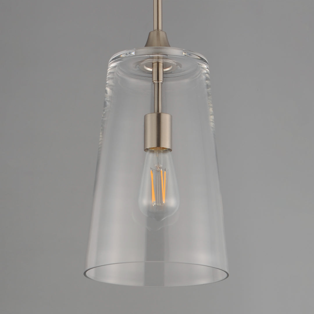 Hudson Single Pendant Satin Nickel alternate view
