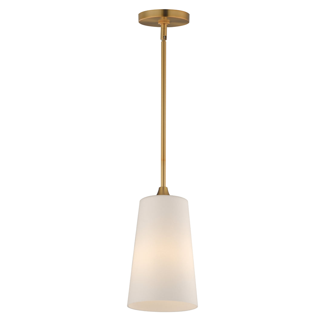 Hudson 1-Light Pendant Natural Aged Brass