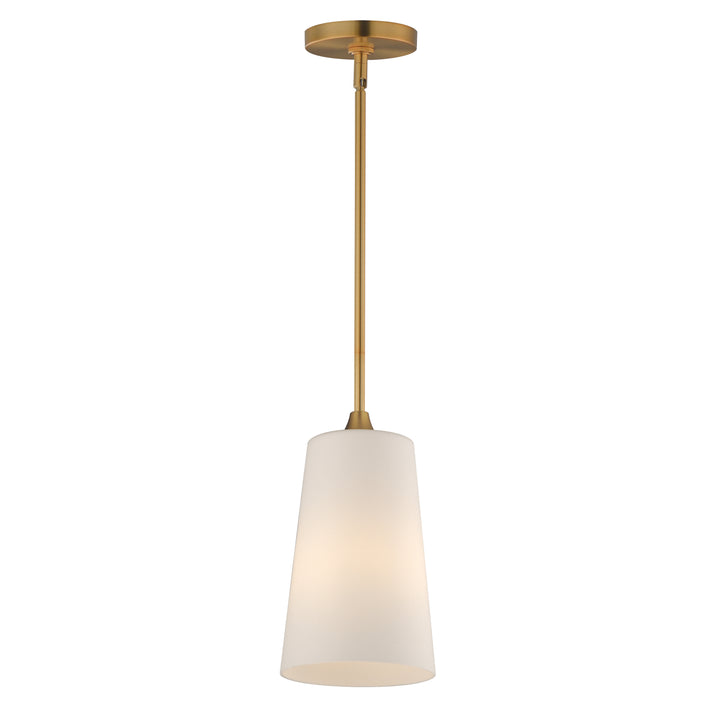 Hudson 1-Light Pendant Natural Aged Brass