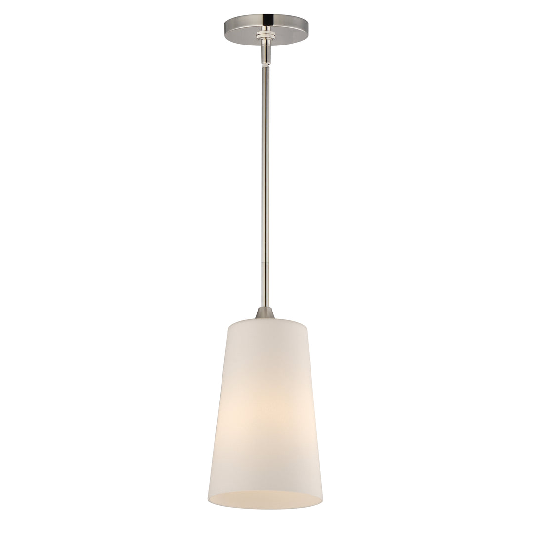 Hudson 1-Light Pendant Satin Nickel