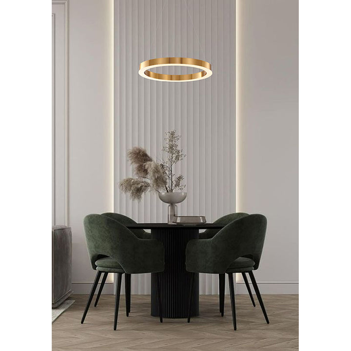 Frame LED Halo Chandelier by Bethel - view 13