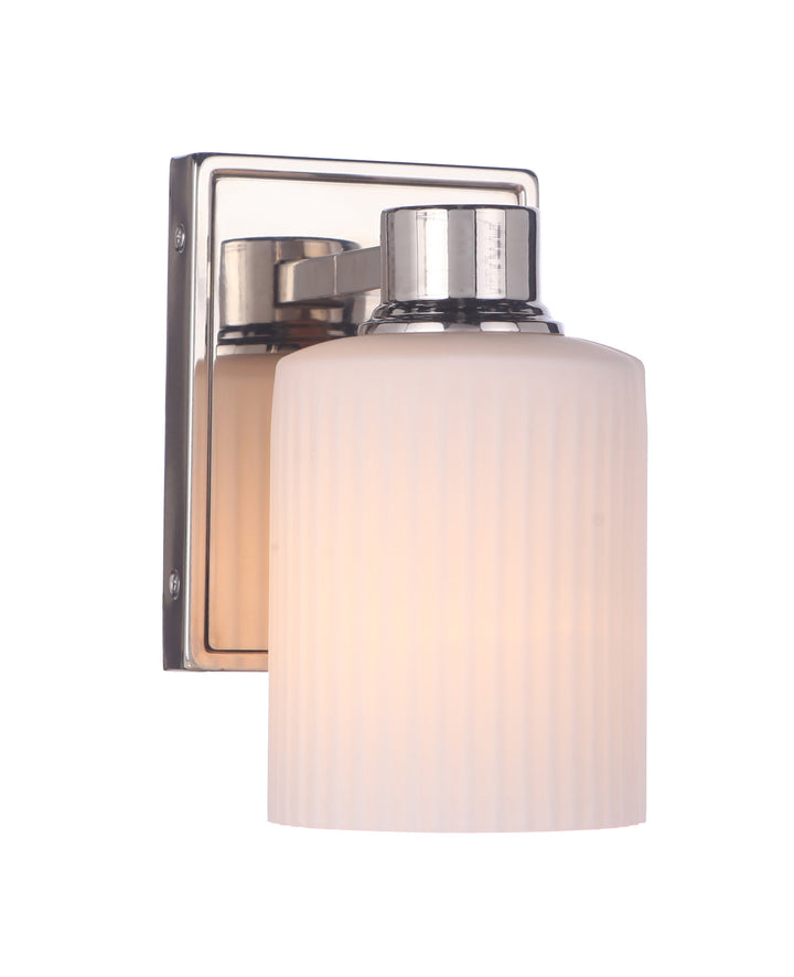 Bretton Wall Sconce in Polished Nickel by Craftmade