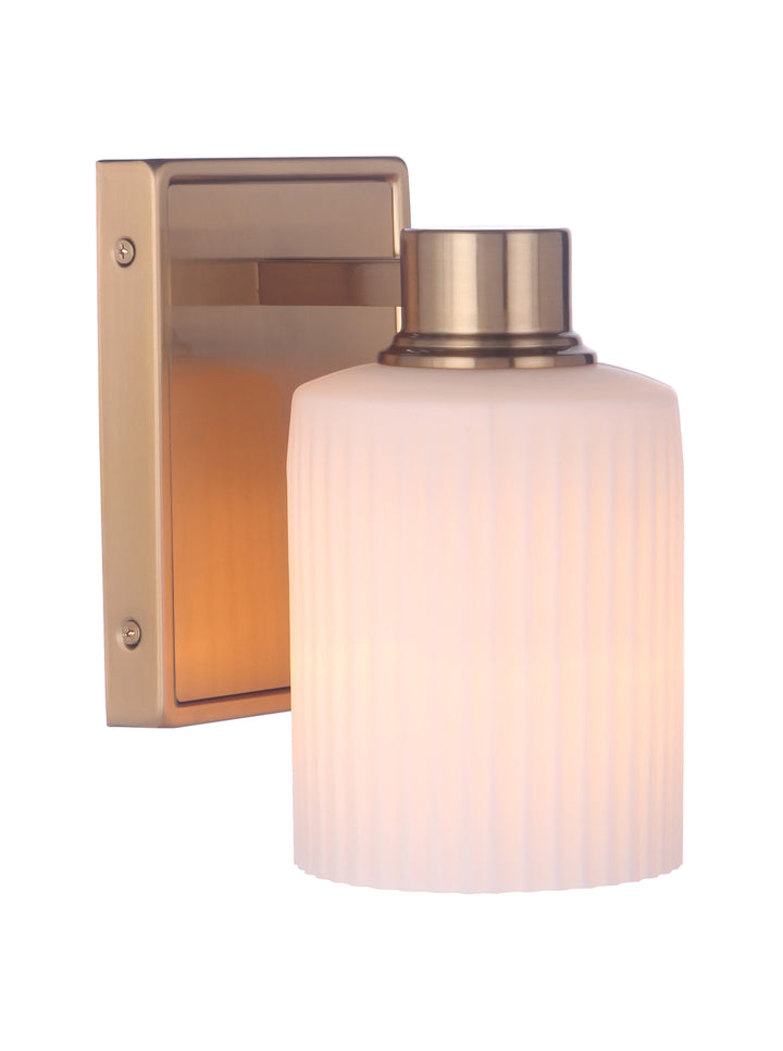 Bretton Wall Sconce in Satin Brass by Craftmade