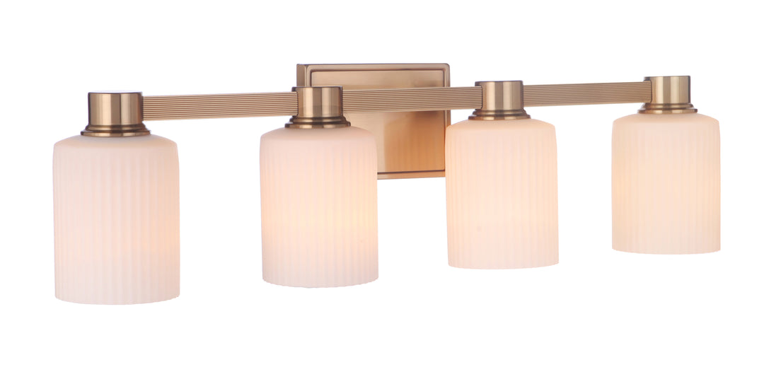 Bretton Vanity Light in Satin Brass by Craftmade
