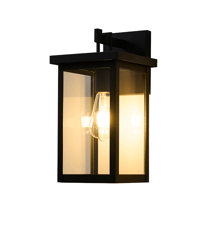 Glass Outdoor Wall Light, 7.1" x 7.9", by Bethel