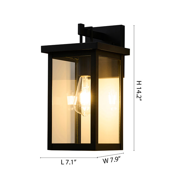 Glass Outdoor Wall Light by Bethel - view 4