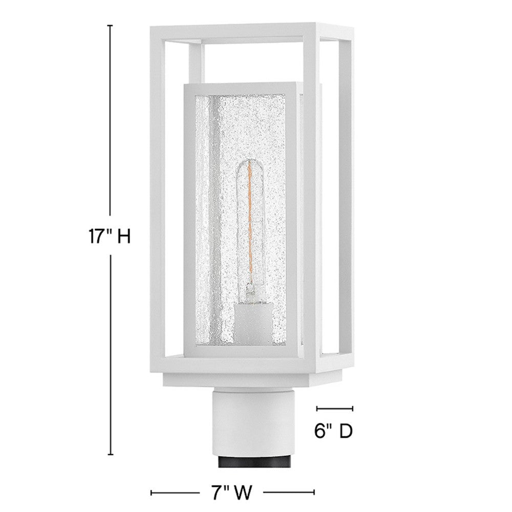 Republic Medium Post Mount Lantern