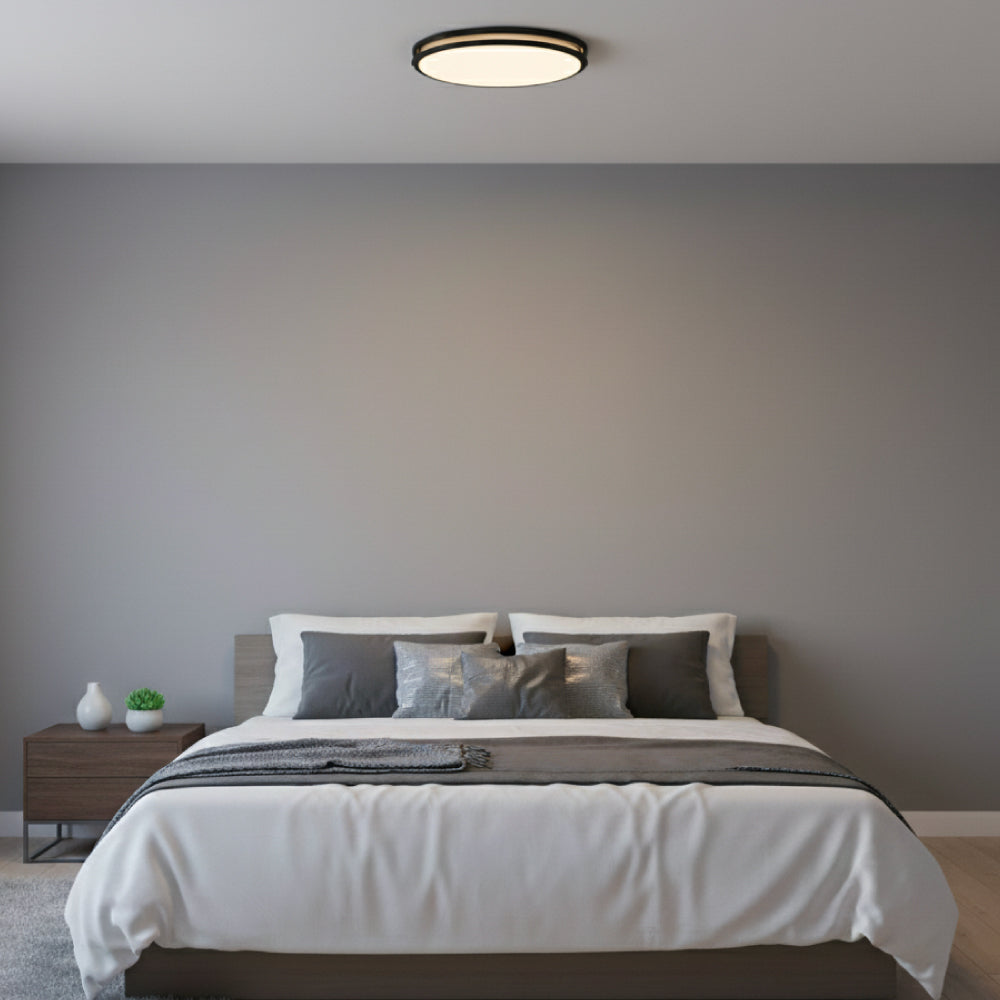 Double Ring LED Flush Mount 3CCT - 1300T Series