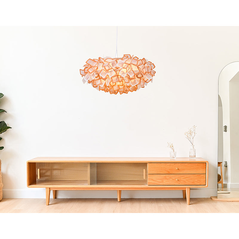 Acrylic Cloud Chandelier with Hardware by Bethel - view 9