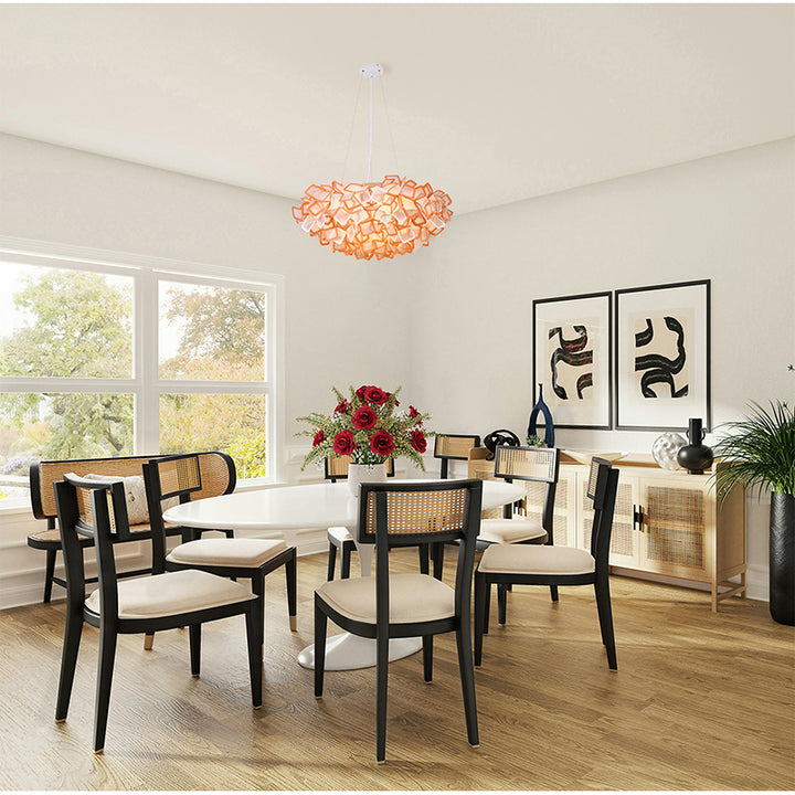 Acrylic Cloud Chandelier with Hardware by Bethel - view 11