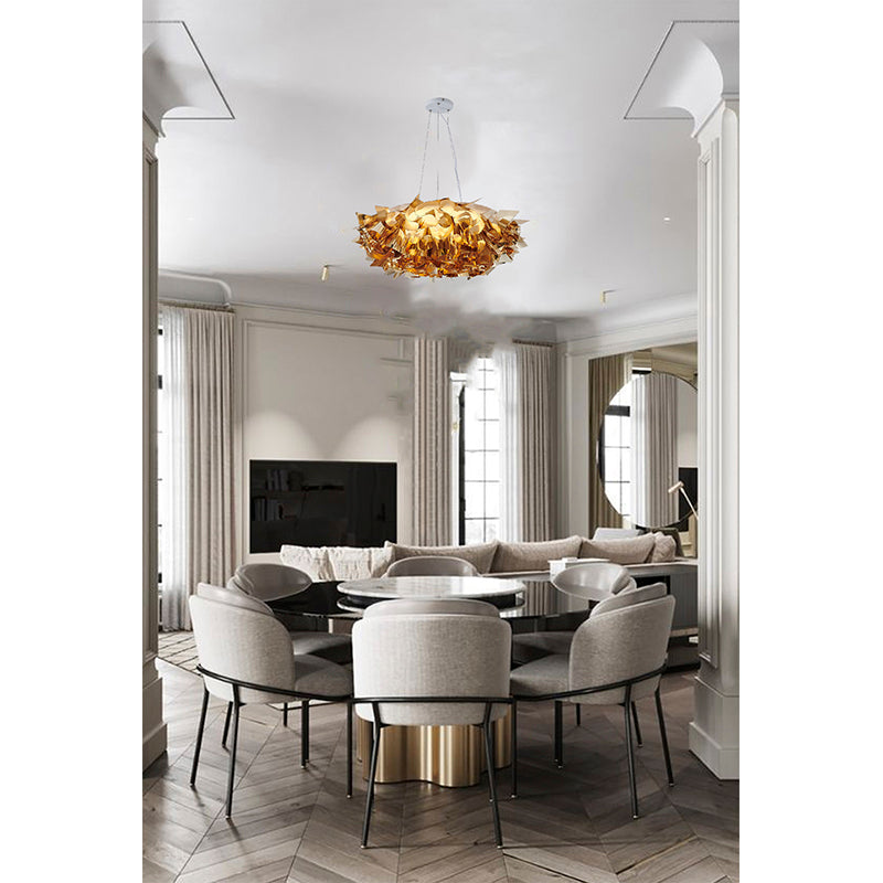 Acrylic Chandelier with Hardware by Bethel - view 26