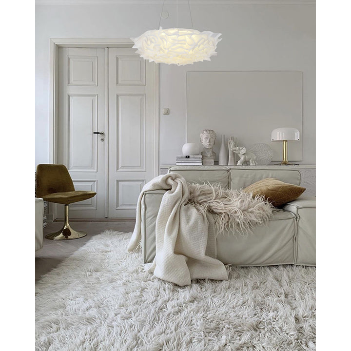 Acrylic Cloud LED Chandelier with Hardware by Bethel - view 9