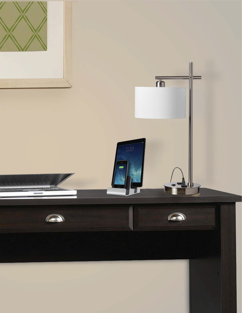 1 Light Incandescent Table Lamp by Dainolite - view 2