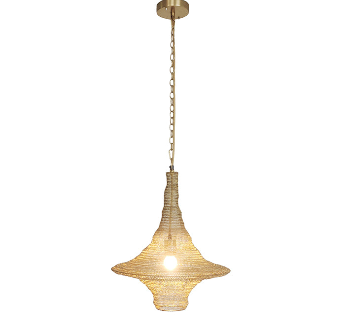 Powder Coat Chandelier (AC03) in Gold by Bethel