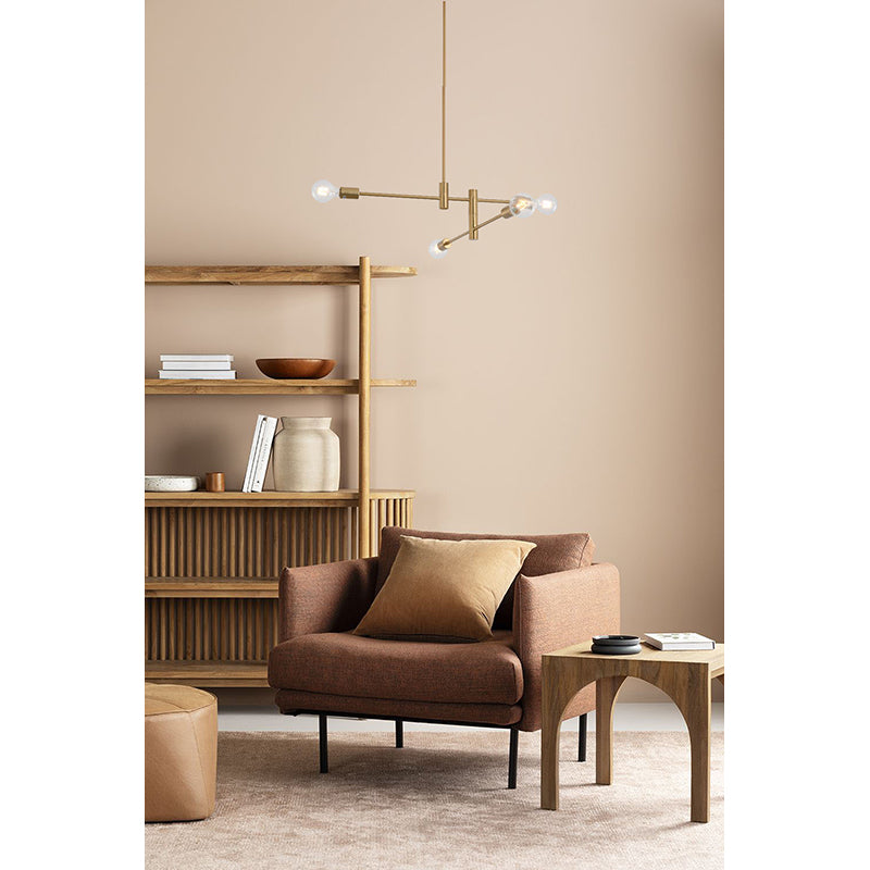 Two Tier Pipe Arm Ceiling Fixture by Bethel - view 10