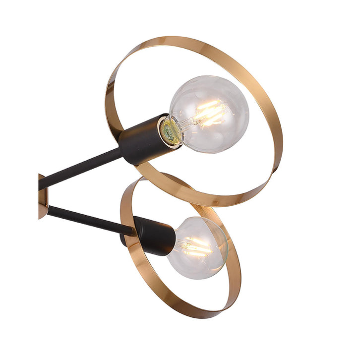 Ceiling Fixture with Adjustable Arms by Bethel - view 2
