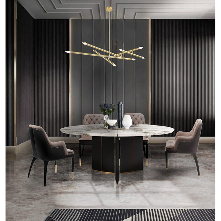 Brass Chandelier (SH03) by Bethel - view 3
