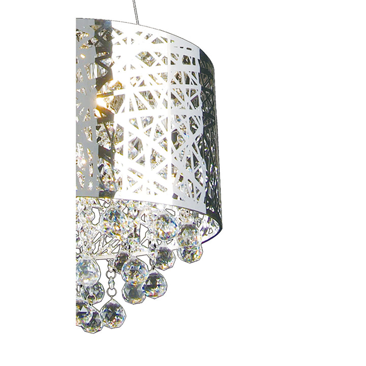 Chrome Crystal Chandelier (OL01) by Bethel - view 2