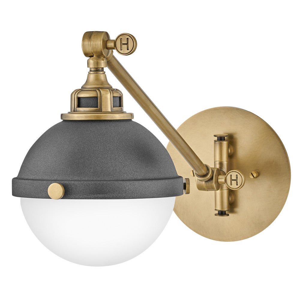 Fletcher Small Swing Arm Single Light Sconce