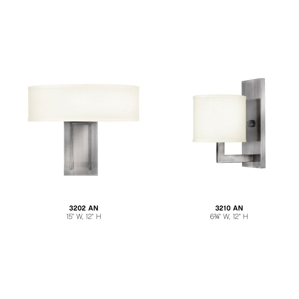 Hampton Medium Two Light Sconce