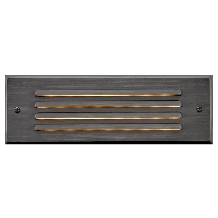 Louvered Brick Light LED Flush Step Light 12V