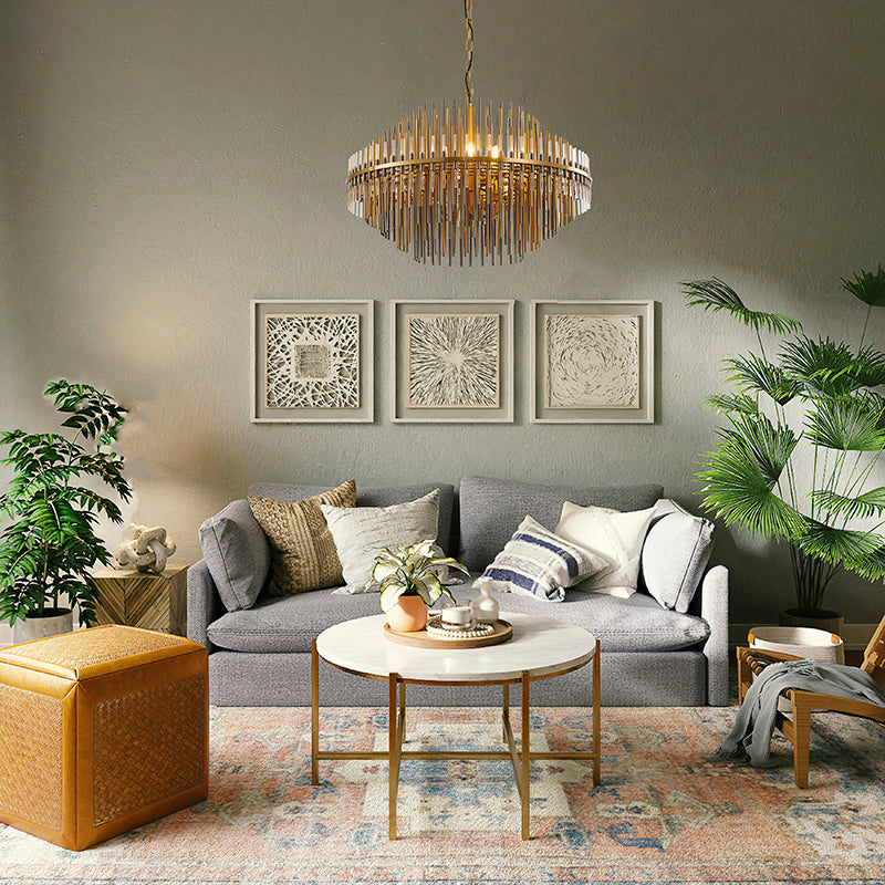 Glass Chandelier (MSF05) by Bethel - view 11