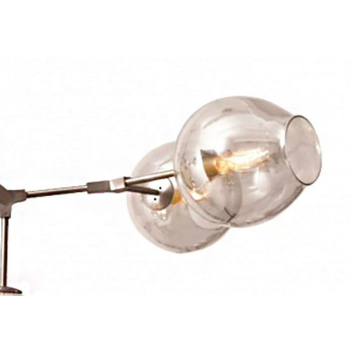 Frame Ceiling Fixture with Clear Glass Open Shades by Bethel - view 7