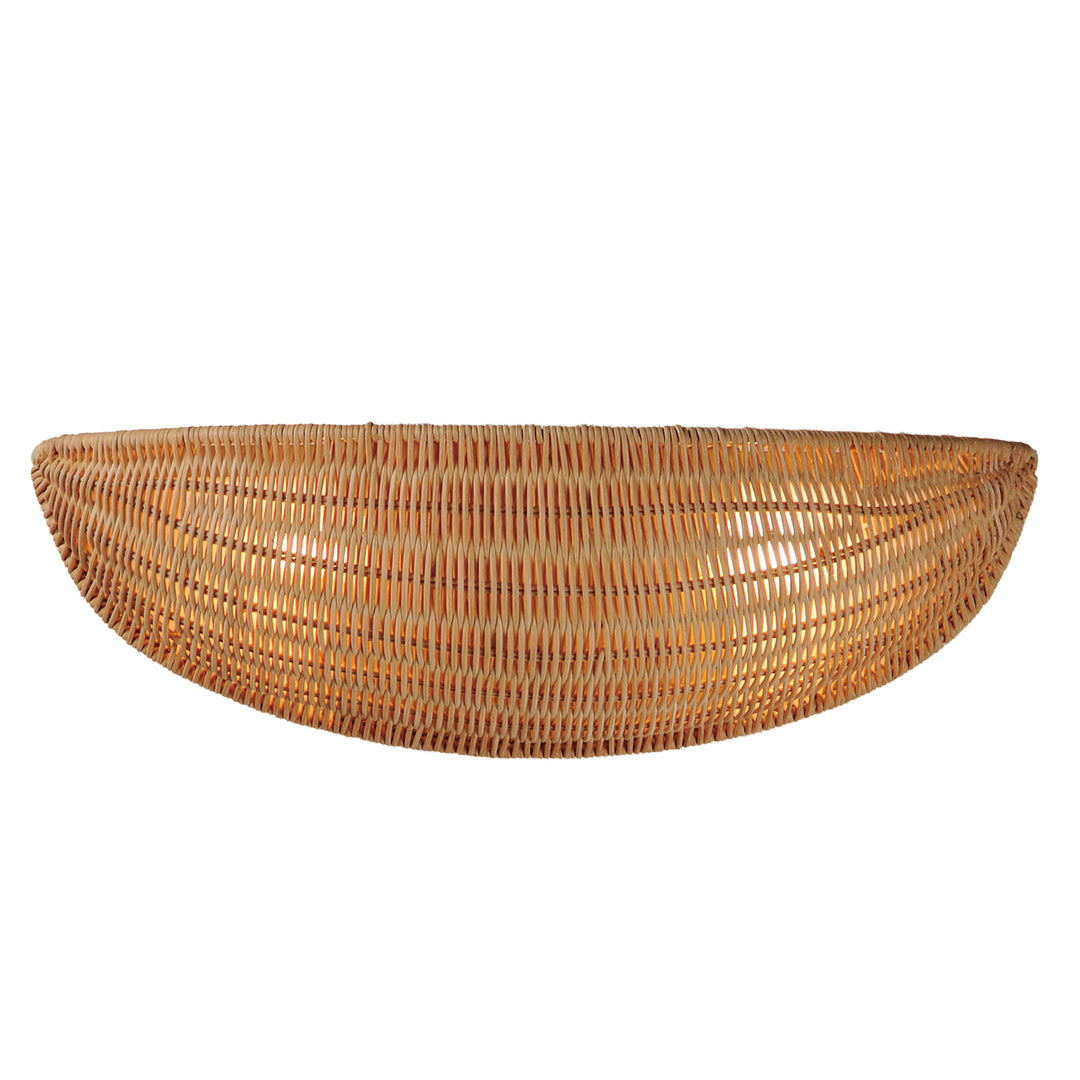 Bower Wall Sconce Natural / Natural Aged Brass